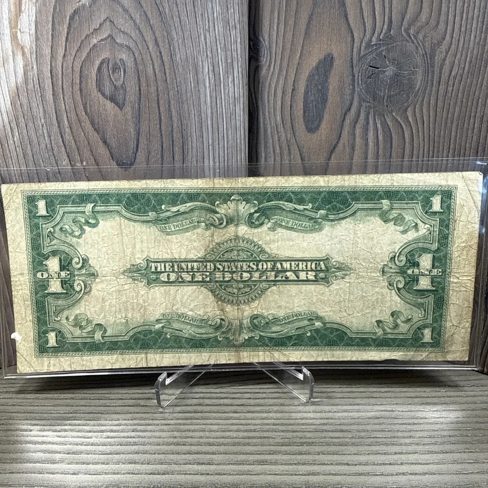 1923 $1 Silver Certificate Horse Blanket Large‎ Size Note - Fr#327 - Blue Seal